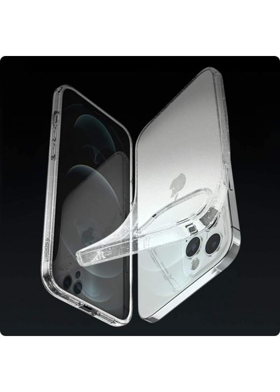 Spigen - iPhone 12 (5.4"/ 6.1"/ 6.7") Liquid Crystal Glitter 透明閃粉系列 手機保護軟殼