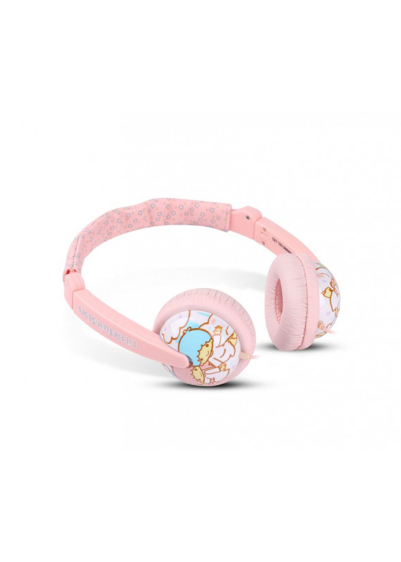 兒童安全耳機備有最高音量控制及線咪 - 雙子星