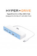 HyperDrive Apple iMac 6 in 1 USB-C USB Hub HDMI Sd Micro SD for 蘋果 iMac 24 擴展器 HD34A8