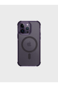 UNIQ Combat iPhone14Pro/Pro Max 四角強化軍規等級防摔三磁吸保護殼 (黑色/紫色) 兼容 MagSafe