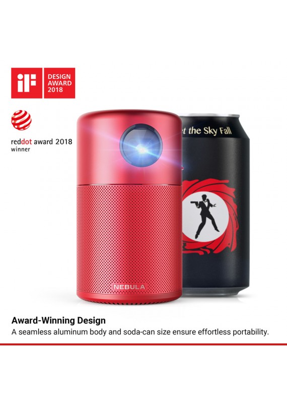 美國NEBULA Capsule 可樂罐微型智能投影機